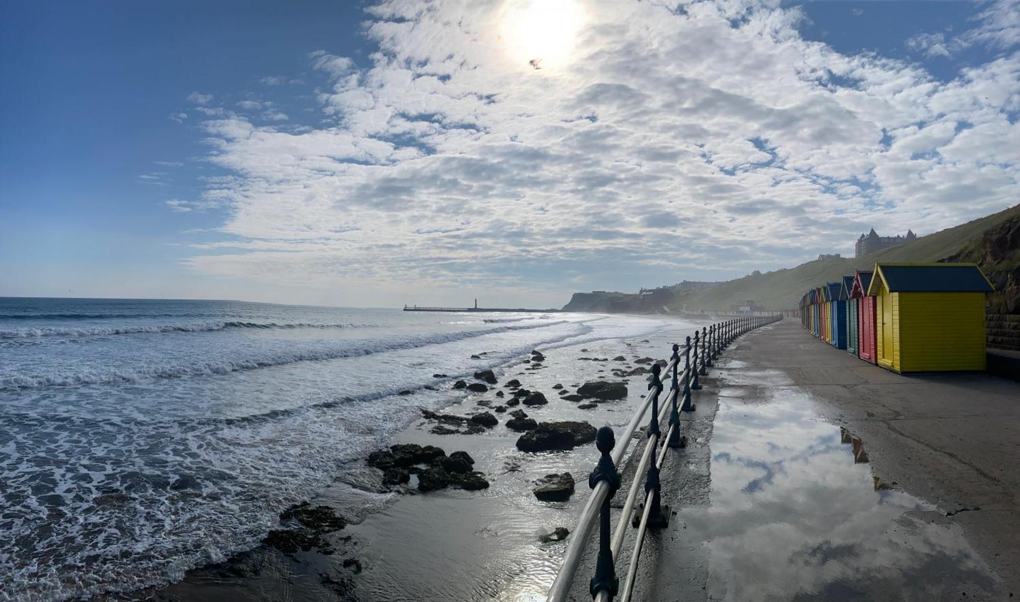 ウィットビー Retro Retreat, Sea View, Free Parking & Ev Plug-Inヴィラ エクステリア 写真